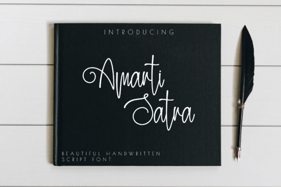 Amarti Satra: A Delicate Script Font for Handmade Charm