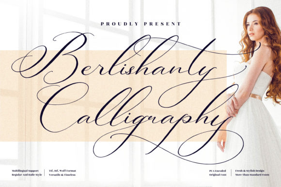 Berlishanty Calligraphy: A Graceful Script Font for Handmade Creators