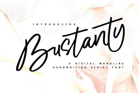Bustanty: A Romantic Script Font That Elevates Real Branding Work