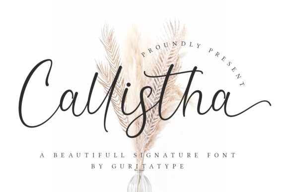 Callistha: A Handwritten Font That Earns Its Space in Real Campaigns