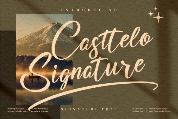 Casttelo Signature: The Elegant Script Font That Upgraded My Brand
