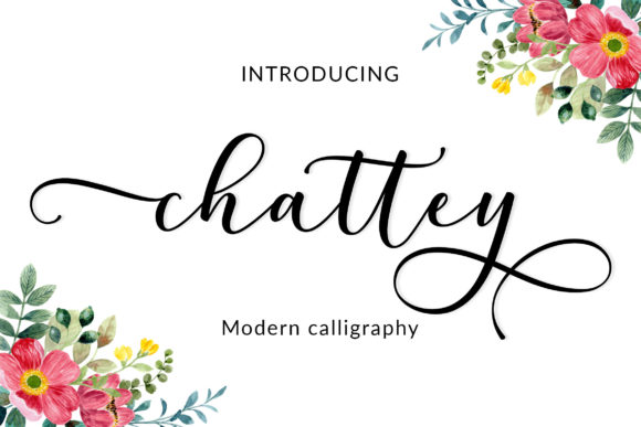 Chattey: A Refined Script Font That Makes Your Campaign Stand Out