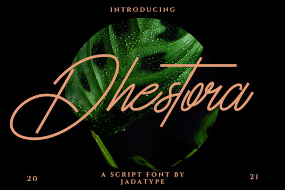 Dhestora: A Thoughtful Script Font for Editorial Warmth