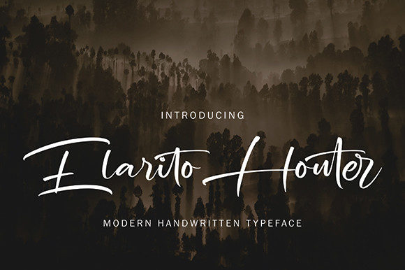 Elarito Houter: A Graceful Script Font for Real Business Branding