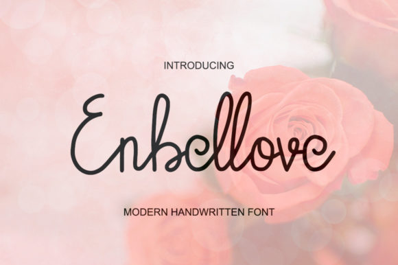 Enbellove: A Sweet, Professional Script Font for Small Businesses