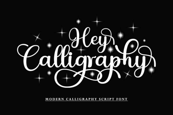 Hey Calligraphy: A Refined Script Font for Editorial Design