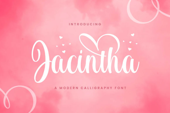 Jacintha: A Handwritten Font That Feels Like a Quiet Conversation