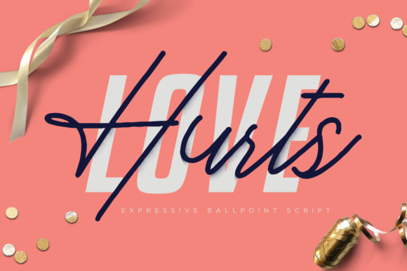 Love Hurts: An Elegant Script Font for Editorial Design