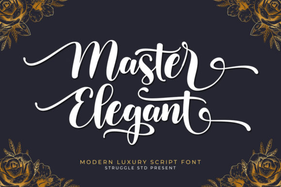 Master Elegant: A Font for Timeless Elegance