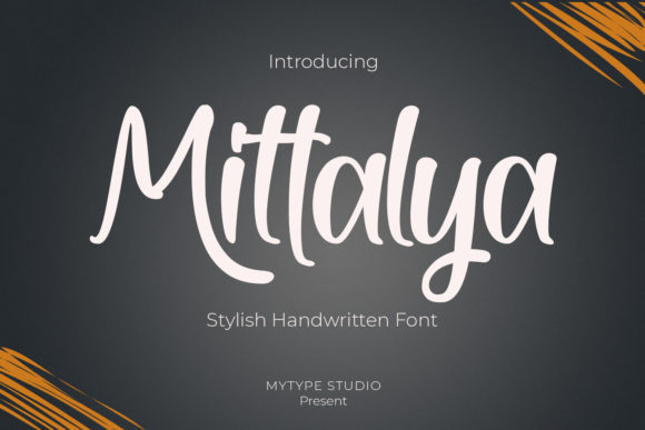 Mittalya: A Script Font for Editorial Elegance