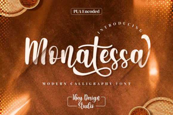 Monatessa: A Sweet, Handwritten Font That Elevates Your Brand