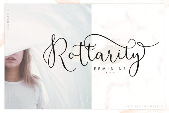Rottarity: A Refined Script Font That Elevates Campaign Visuals